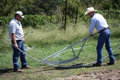 bending metal for hoop houses with gothic peak|10' hoop bender.